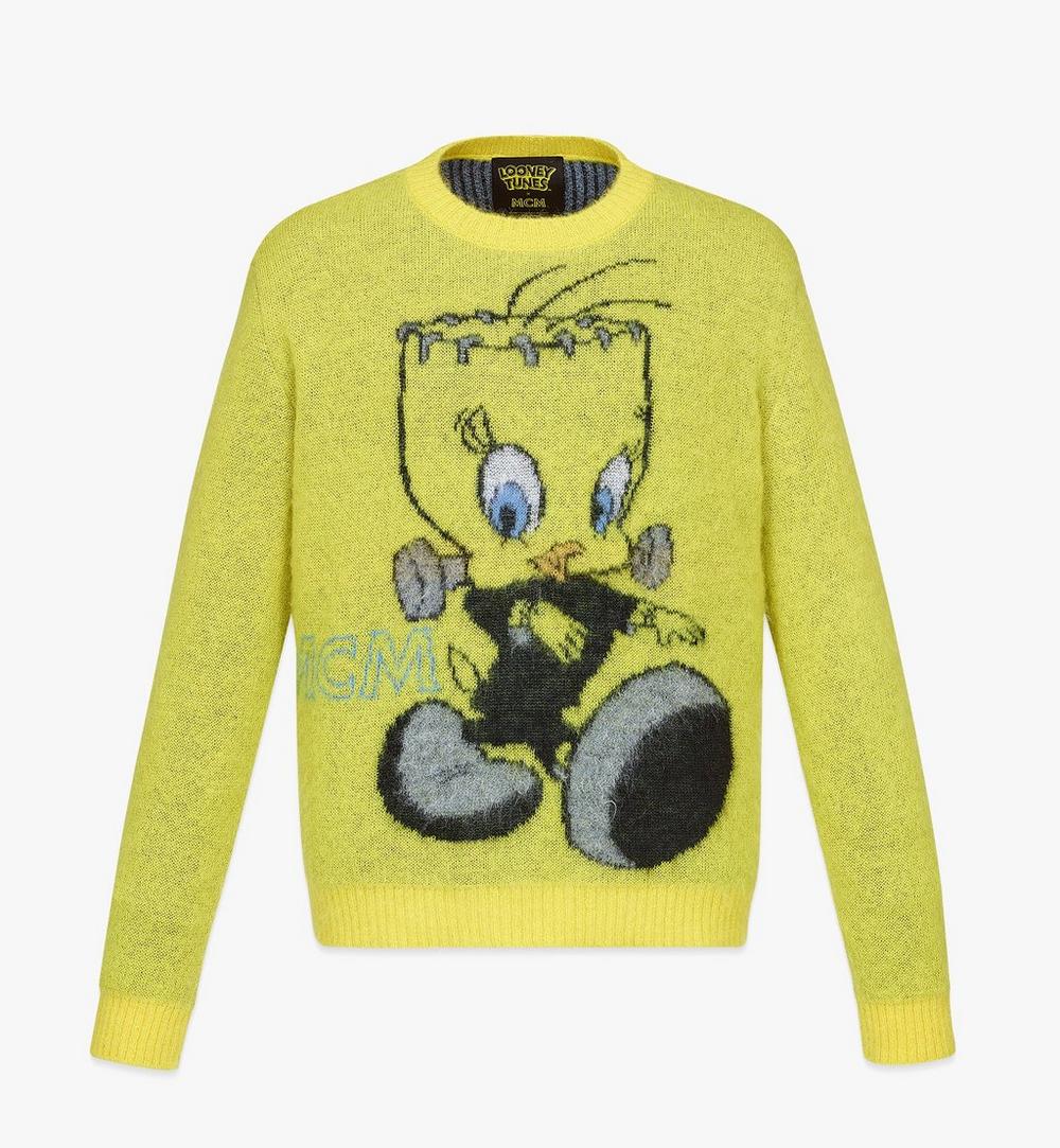 Men’s Looney Tunes x MCM  Mohair Jacquard Sweater 1